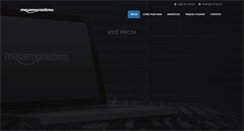Desktop Screenshot of meuemprestimo.com.br